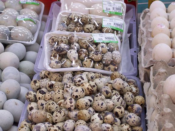 Chinese supermarket eggs